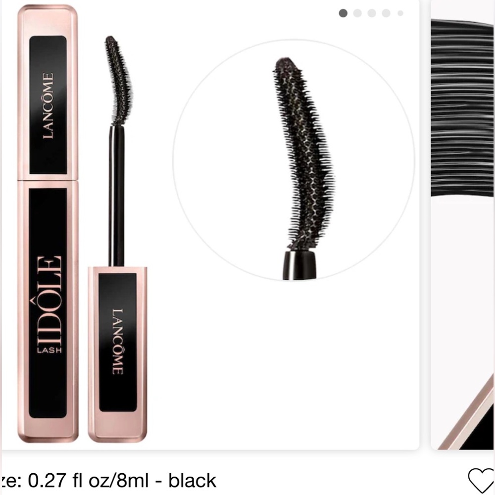 Lancôme Lash Idôle Black & Booster XL Mascara - Picture 3 of 6
